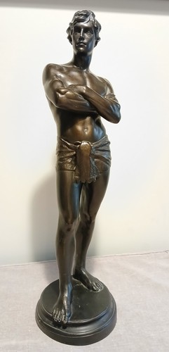 Scultura statua gesso - scultura, in