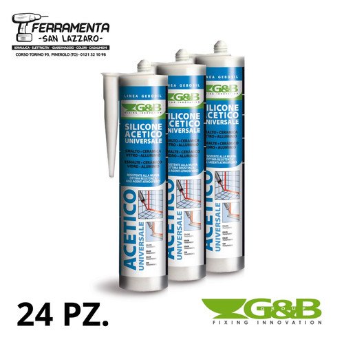 Silicone acetico trasparente - silicone,