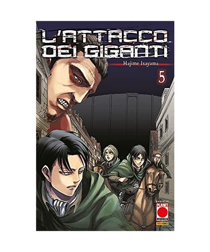 Attacco dei giganti vol 5 - l'attacco,