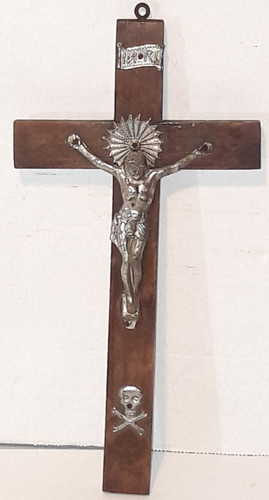 Antico crocefisso arte povera - antico,