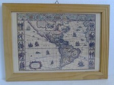 Riproduzione Antica Cartina