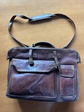 borsa lavoro messenger vintage The Bridge in pelle iconica