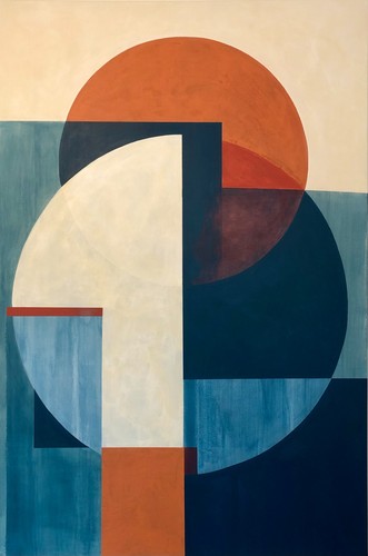 Grande quadro acrilico