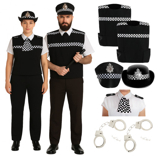 Coppia poliziotto polizia - coppia,