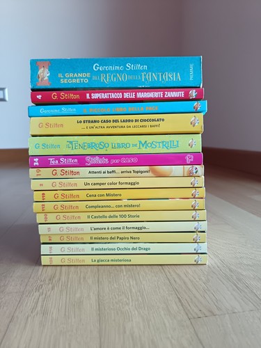 Piemme lotto libri geronimo - libri,