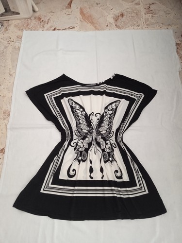 Vestito estivo bianco - e, nero