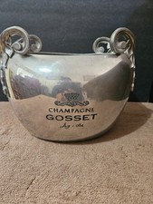 SECCHIELLO GHIACCIO CHAMPAGNE VINTAGE GOSSET REFRIGERATORE PELTRO MASSICCIO ETAIN LES STAINS D'ANJOU