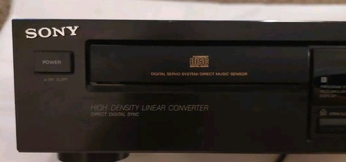 Sony cdp 397 compact - sony, disc