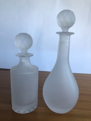 Caraffe cristallo sabbiato - caraffe,