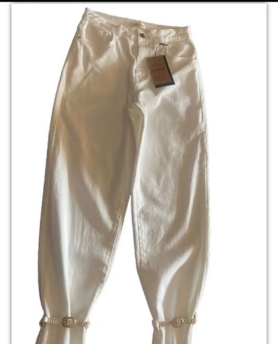 Jeans donna kocca biancotaglia - jeans,