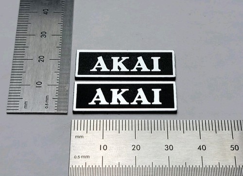 Akai speaker badge - badge, logo