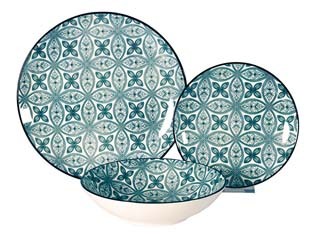 Servizio piatti maiolica - di,