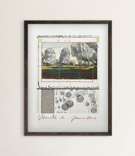 Christo alberi avvolti - "alberi,