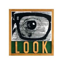 Joe Tilson Look, 2002, firmata