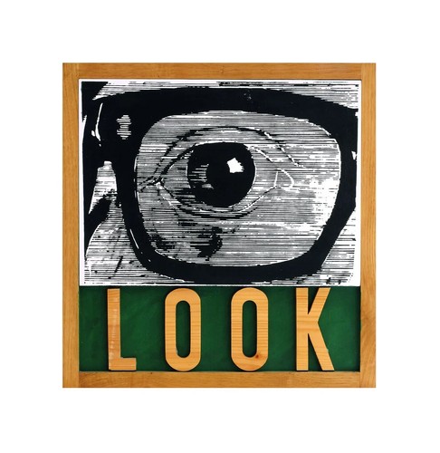 Joe tilson look 2002 - tilson, 2002,