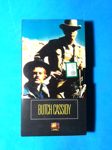 Vhs film butch cassidy con - vhs,