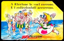 G 866 C&C 2965 SCHEDA TELEFONICA USATA RICCIONE EUROPA CARD SHOW 1998 2^A QUAL.