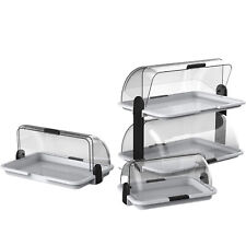 Vetrinetta per Dolci da Banco Espositore Bancone Bar Multilivello per Alimenti