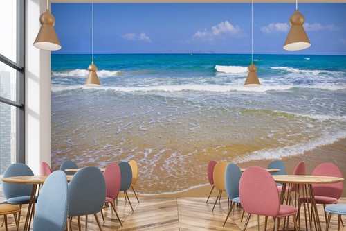 Carta parati beach waves - carta,