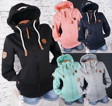 Felpa donna giacca cappuccio