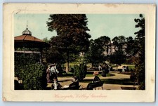 Cartolina North Yorkshire Inghilterra Harrogate Valley Gardens 1908 antica