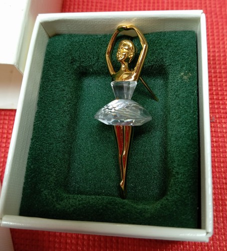 Spilla ballerina swarowski - spilla,