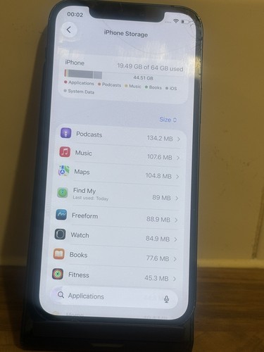 Apple iphone 64gb - 12,