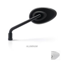 BARRACUDA MOTO COPPIA SPECCHI RETROVISORI ALLUMINIO STONE NAKED NERO