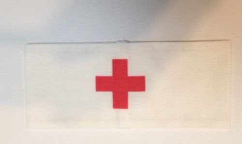 German red cross armband - red,