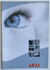 AKAI Catalogo Generale Consumer TV Color Lettori DVD Sistemi Audio Home Theatre