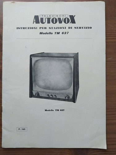 Autovox televisore 637 - televisore,