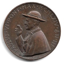 VATICANO PAPA PAOLO VI ANNO