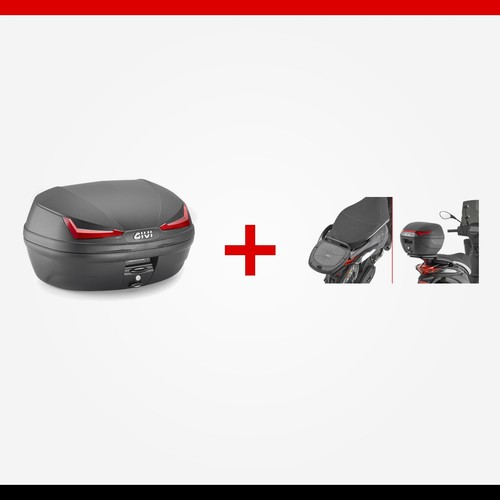 Kit givi e455n - bauletto, 45l