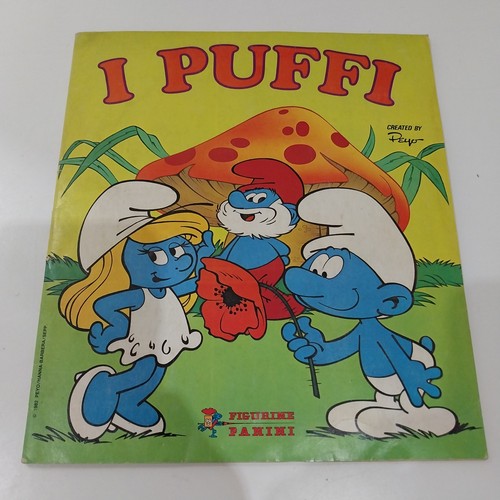 Album figurine puffi - album, "i