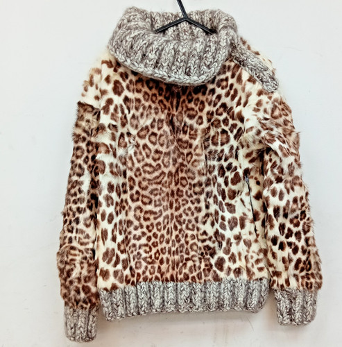 Giacca leopardata ermanno - giacca,