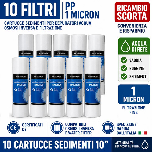 Cartuccia filtro acqua