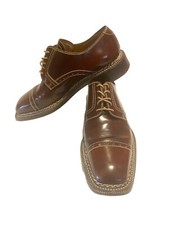 Scarpe eleganti Oxford L F Lidfort Barneys uomo pelle marrone brogue stringate 9 Italia