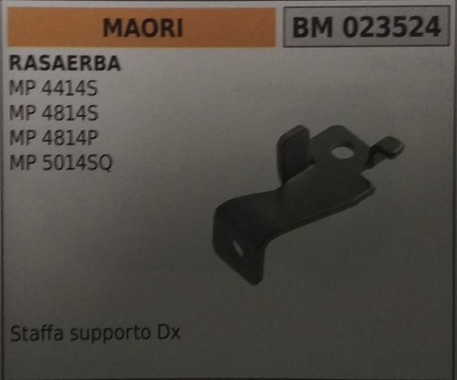 Supporto serbatoio benzina - supporto, dx