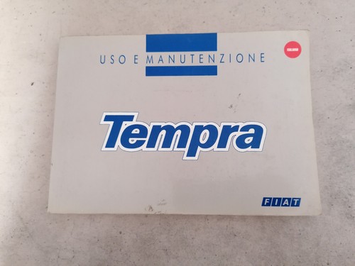 Fiat tempra libretto libro - tempra,