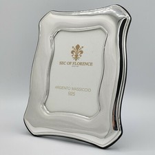 CORNICE PORTAFOTO in ARGENTO MASSICCIO 925 13×18 *1002 new