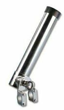 1 Porta canna in acciaio inox 316 a battagliola pulpito per barca regolabile 360