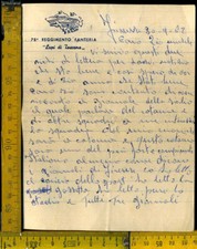 Repubblica Busta Posta Militare 78 Fanteria Lupi di Toscana Firenze x Palagonia