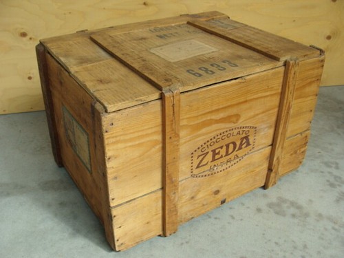 Cassa legno cioccolato zeda - in,