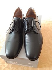 Scarpe stringate da uomo eleganti pelle nera - misura 44 - Kammi Made in Italy