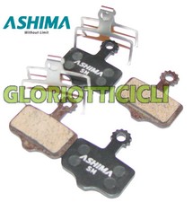 ASHIMA SET 4 PASTIGLIE FRENO PER AVID ELIXIR SEMI/METALLICHE