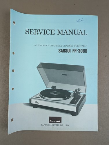 Sansui 3080 giradischi - sansui,
