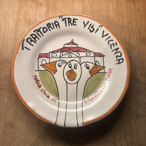 Piatto buon ricordo tre - buon, visi