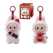 LaBubu Coca Cola Portachiavi Peluche Blind Box Giocattolo Da Collezione Pop Mart