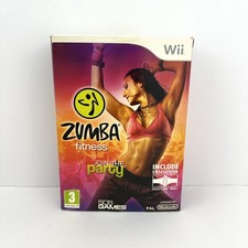 ZUMBA FITNESS WII gioco per Console NINTENDO Pal completo di elastico ITALIANO