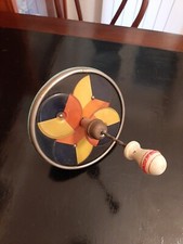 Trottola in latta anni 40, no